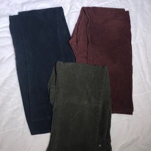 SOLD 3 Men Corduroy pants